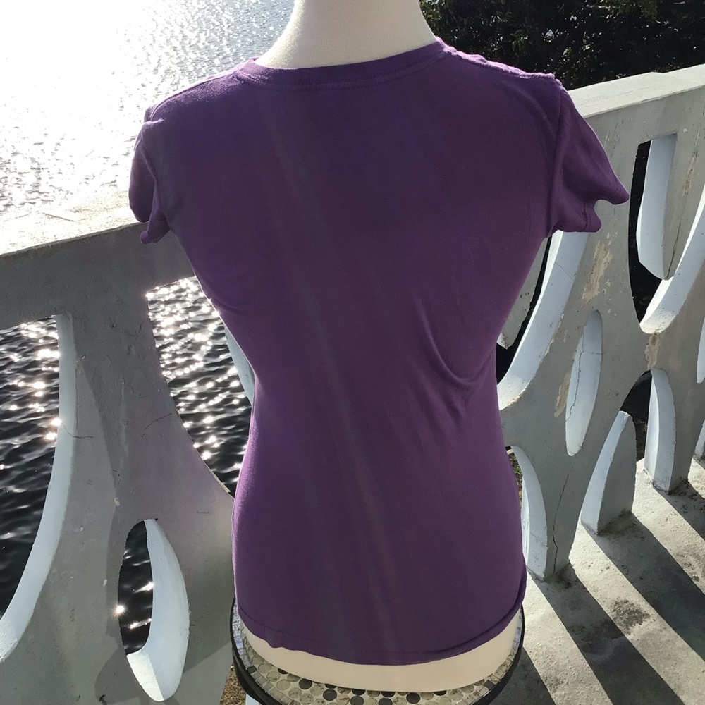 Doctor Who Ripple Junction Graphic T-Shirt in Purple and White - Teens Large - Picture 4 of 6